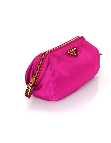 prada makeup bag sale|Prada nylon makeup bag.